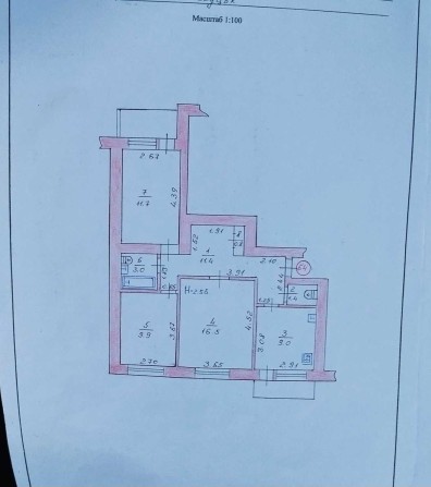 Продається 3-кімнатна квартира по вул. Привокзальній - фото 1