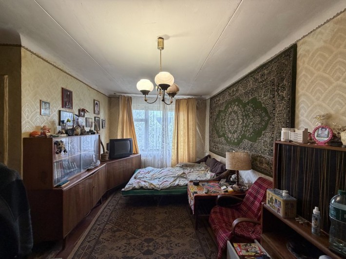 Продаж 1 кімн. Уфімська 6, під ремонт. Середина будинку (Військового тилу) - фото 1