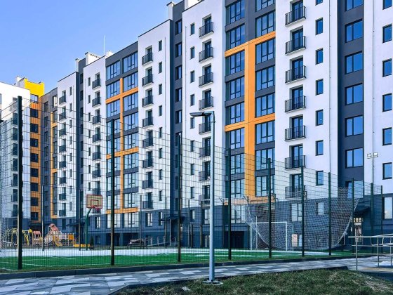 Однокімнатна квартира КАСКАД з видом на гори на газу