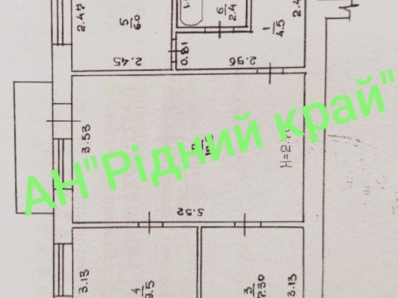 Продамо 3у кв з автономним опаленням р-н Балакіна. Полтава