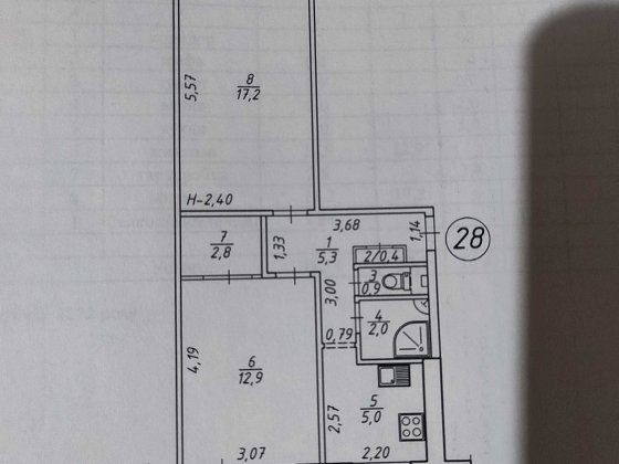 Срочно Продам 2х кімнатну квартиру з ремонтом Суми