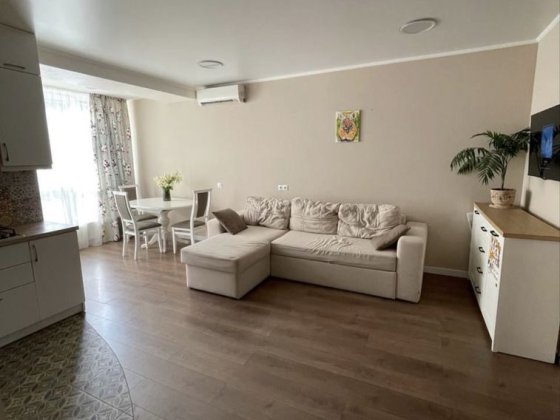 Євро 2к квартира. Кухня студія 24м2