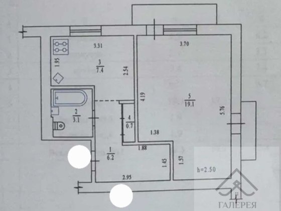Продаж 1 кімнатної квартири. Полтава