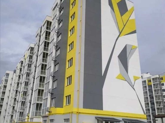 1к-квартира з панорамним балконом — 45 м², під чистову обробку! Полтава
