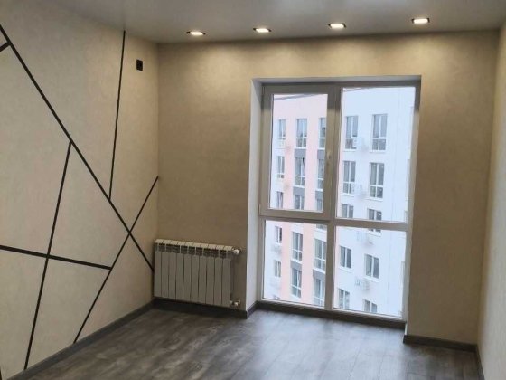 % 1-кімнатна квартира 36,5 м² з ремонтом, панорамні вікна, новобудова Ровно
