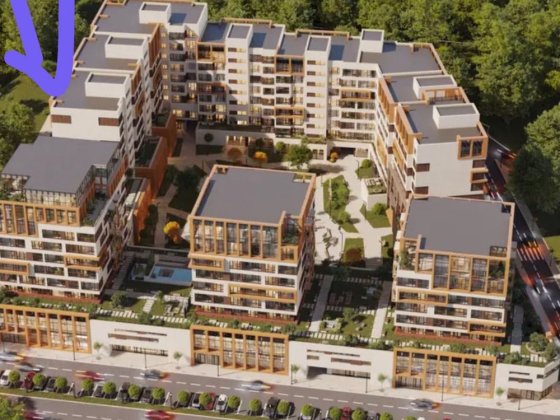 Квартира з гардеробною. Площа 45м2. Жк For life Ужгород