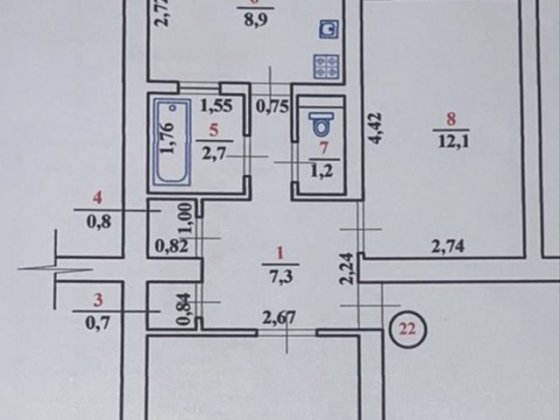 Продаж 2 х к  вартири,Панькевича. Ужгород