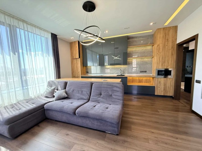 Квартира 80 м2 ЖК Тетріс Холл Tetris Hall 3 К з ремонтом Центр Печерська, вулиця Ділова, 1/2 - фото 1
