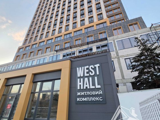 Продается видовая квартира в жк West Hall (Вест Холл, Победа) Дніпро
