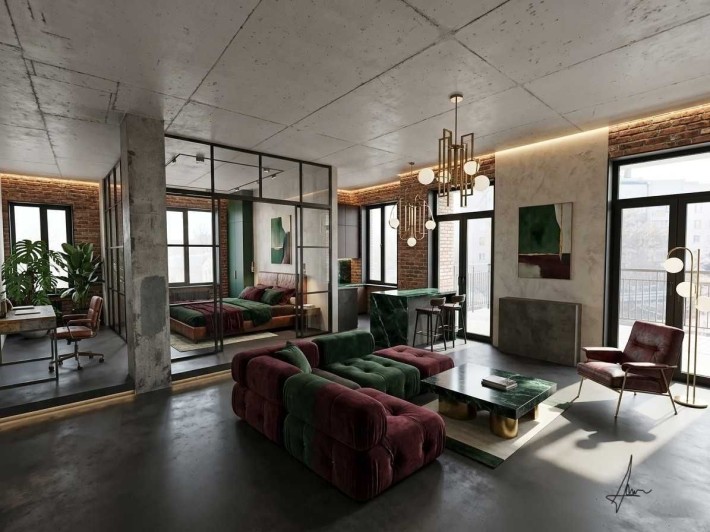 Сонячна квартира 113м2 Loft Egoist Цунамі парк Шевченка - фото 1