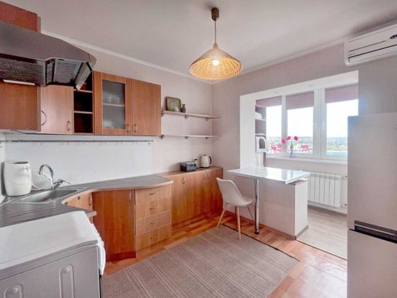 1 кімнатна квартира з кухнею 15 м, з ремонтом, меблями та технікою на ПАРУСІ (719835) Днепр
