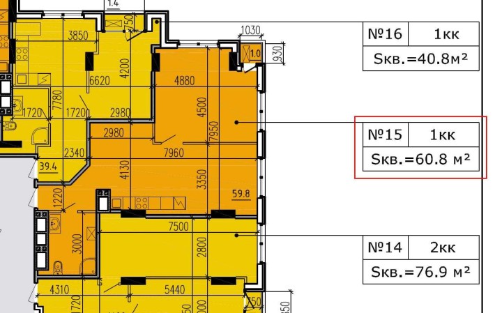 ЖК Premier Tower - 660 дол/м.кв - фото 1