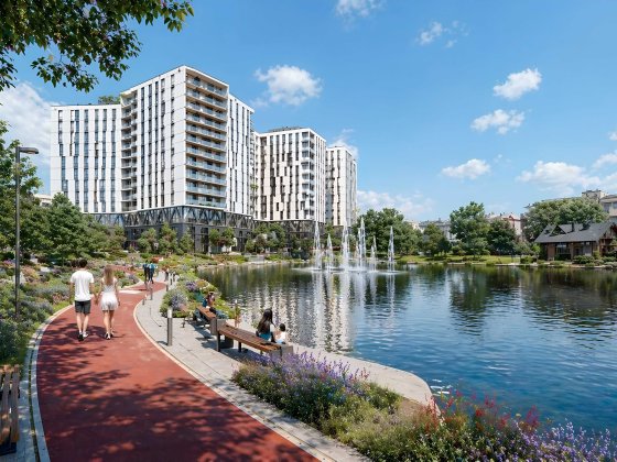 2-кімнатна квартира в ЖК «Lake View», вул. Володимира Великого, 2А — без комісії Львов