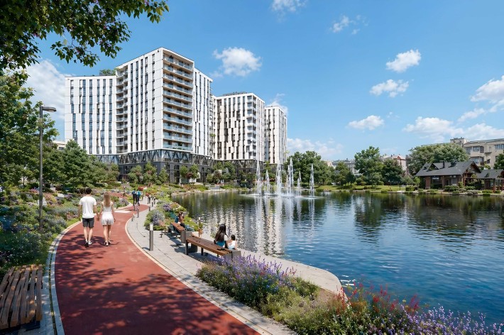 2-кімнатна квартира в ЖК «Lake View», вул. Володимира Великого, 2А — без комісії - фото 1