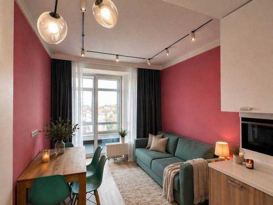1-кім квартира, 56,8 м² | ЖК Parus Park | дизайнерський ремонт | без комісії | єОселя