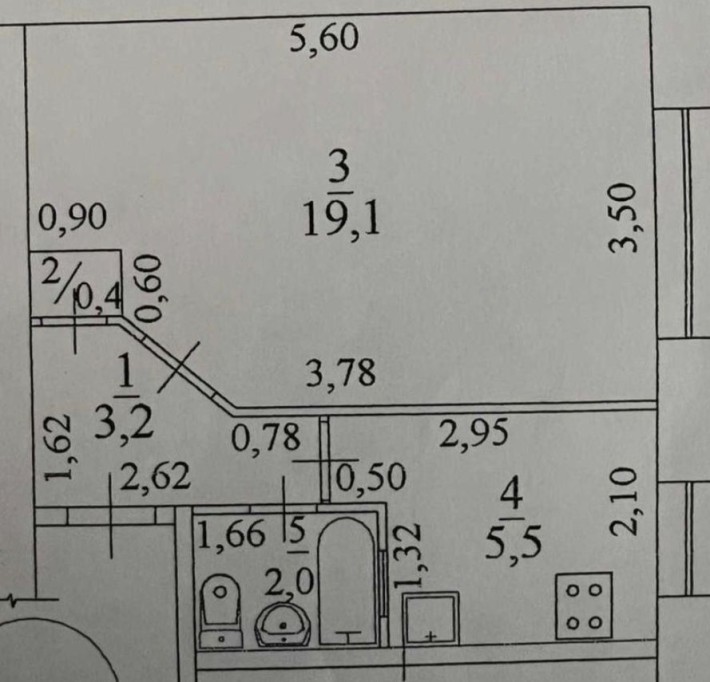 Продам 1но кімнатну квартиру. Миколаївка - фото 1