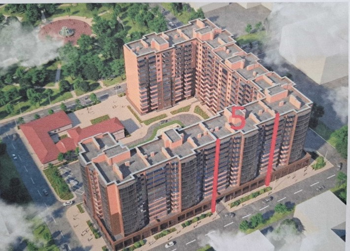 Продам однокімнатну квартиру 5 секції  5 поверх"ЖК Ковалівський" - фото 1