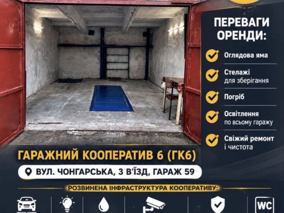 Здам гараж ГК-6 (район Кірово)в місті Олександрія Олександрія