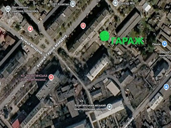 Оренда капітального гаража в центрі Казатин