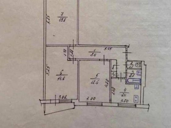 ТЧ-3396 Продам 3к квартиру на Салтовке Салтовская 524 м/р Харків