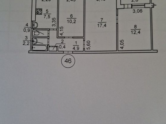 Продам 3 -х комнатную квартиру