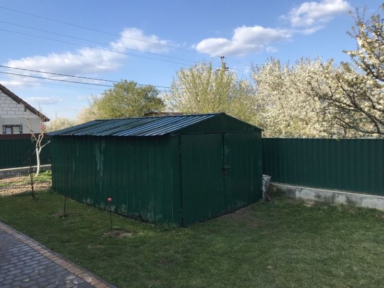 Гараж металевий розбірний Зарванці