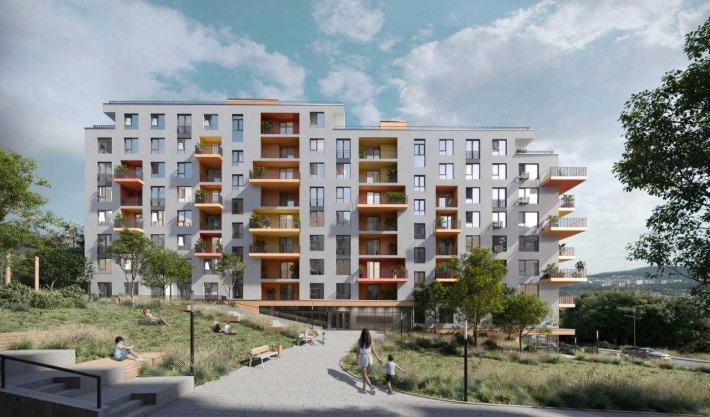 Продаж 2-к. квартири з терасою з видом на Високий Замок у ЖК «Шелест» - фото 1