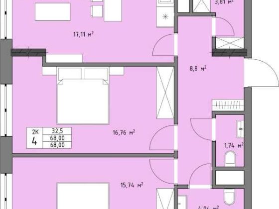 Продаєтся апартаменти (квартира) вул.Трускавецька 48 розтермінування Львов