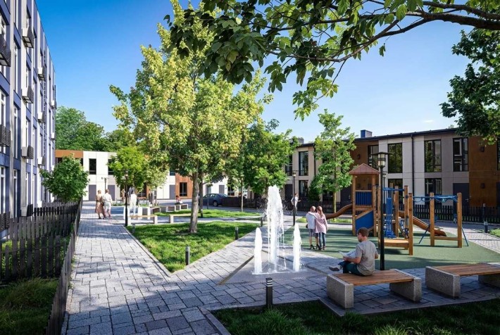 Компактна квартира 21,45 м² від забудовника. 20 хв метро. Розтермінування. Закритий ЖК. Вигідно - фото 1