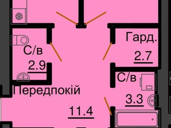 Трикімнатна квартира в Sofia Residence! 3к від забудовника, останні варіанти квартир! Софіївська Борщагівка
