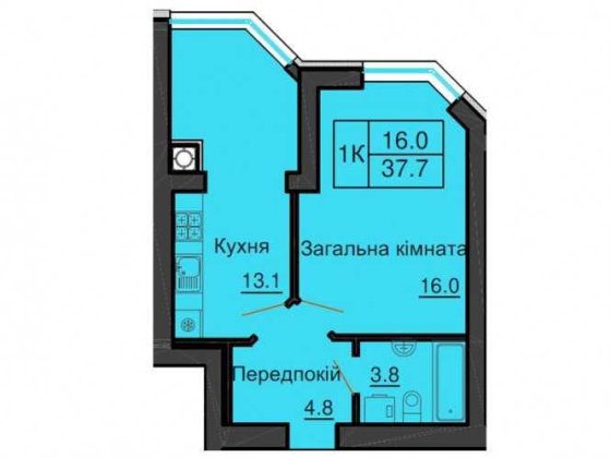 ‼️ЗДАНИЙ БУДИНОК‼️ Продам 1к квартиру ЖК Софія Резиденс  Резиденція Софиевская Борщаговка