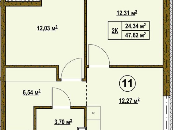 продаж 2к квартири у ЖК «Озерний Клуб» за 15 хвилин від Києва Подгорцы