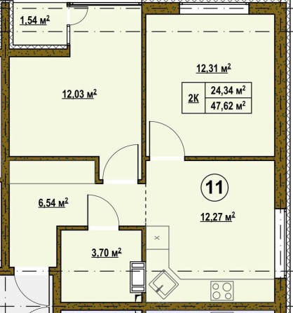 продаж 2к квартири у ЖК «Озерний Клуб» за 15 хвилин від Києва - фото 1