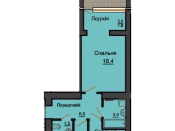 Квартира з терасою . 54 кв.м. Софія Клубний Софіївська Борщагівка