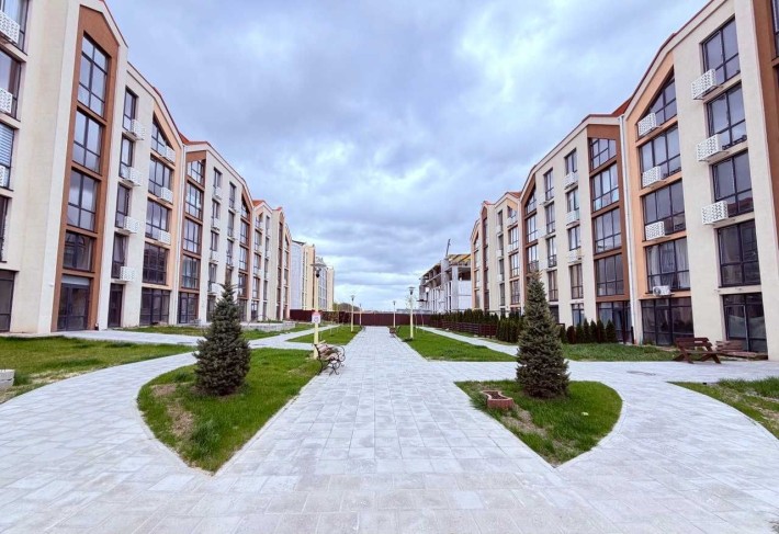 Квартира 56м2. 2 окремі кімнати. Кухня-вітальня. Без комісії. від забудовника. 20хв метро - фото 1