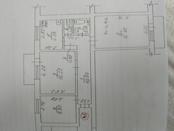Продам трикімнатну квартиру в М Тараща Тараща