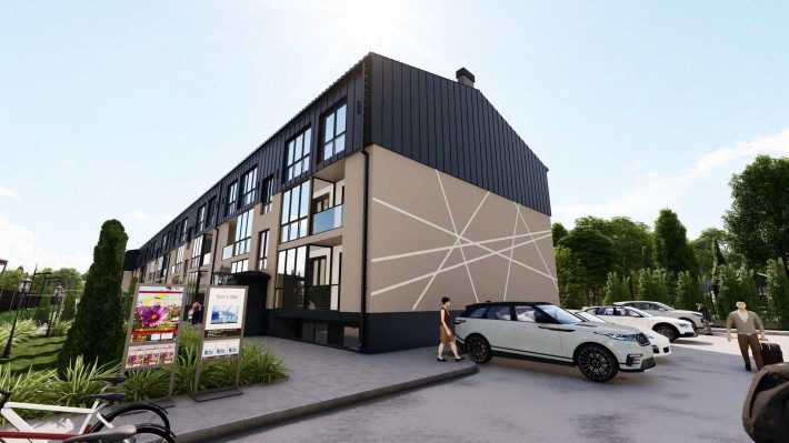Світла та комфортна 2-кім квартира 54м² на першому поверсі | Брюховичі - фото 1