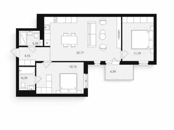 Продаж 2-кімнатної квартири в ЖК Avalon Holiday Сокільники