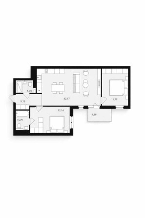 Продаж 2-кімнатної квартири в ЖК Avalon Holiday - фото 1