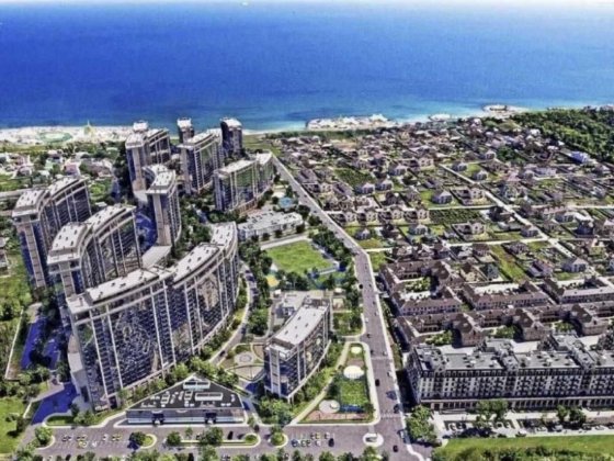 Однокімнатна квартира в ЖК Авторський  район з видом на море. Фонтанка