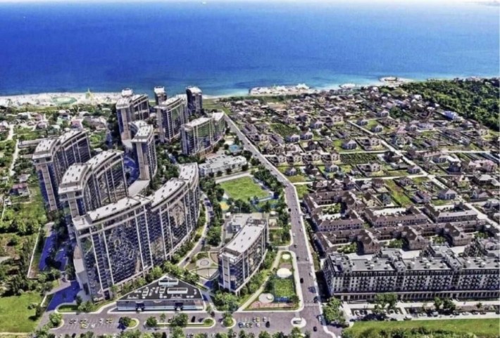 Однокімнатна квартира в ЖК Авторський  район з видом на море. - фото 1