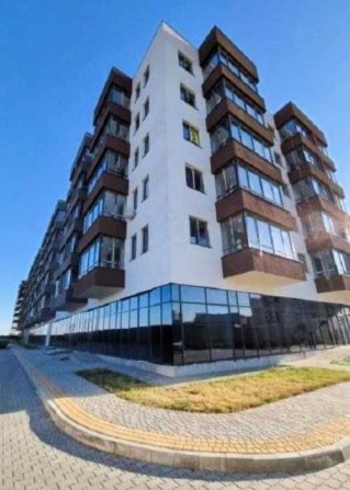 1-кімнатна квартира 2/6 Владислава Бувалкіна (Бочарова) Новий будинок Стан від забудовника - фото 1