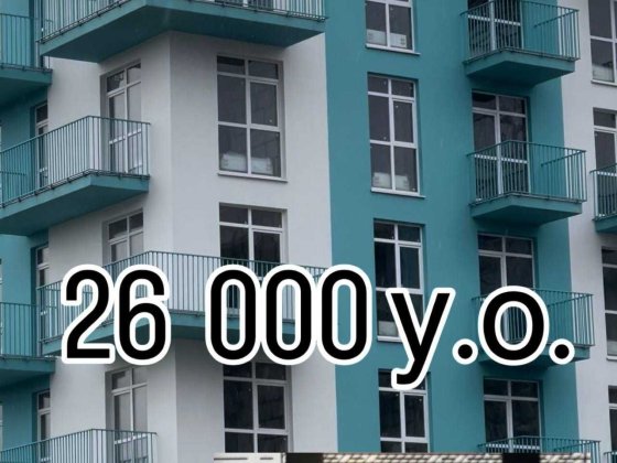Продаж  смарт квартири із балконом під Ваш ремонт у ЖК " Голден Сіті",Крижанівка, Пересипський р-н Крижанівка