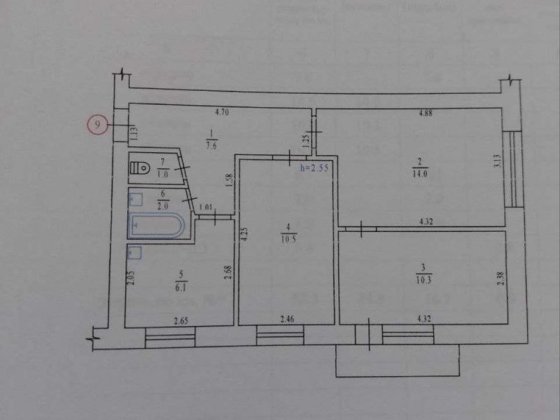 Продам 3-х кімнатну квартиру на Алмазному.Сертефікат Горбанівка