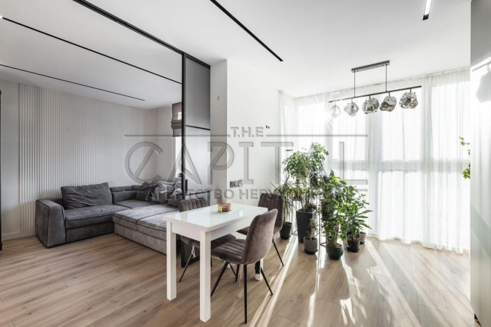 ЖК Русанівська Гавань. 80м² з панорамою Дніпра. Ремонт преміум-класу! - фото 1