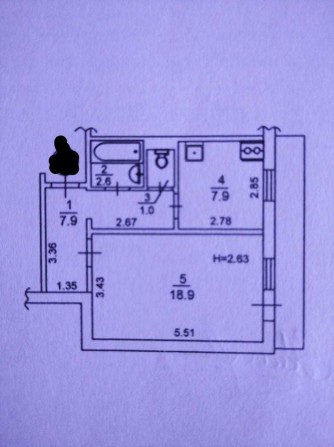 Продається  1-кімнатна квартира на Троещині - фото 1