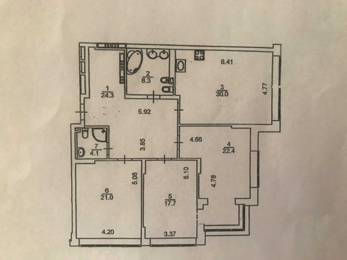 Продаж без %, 3-х кімнатна -128 кв.м. ГЕНЕРАТОР ЖК «RiverStone», ул.Трускавуцька 2-А - фото 1
