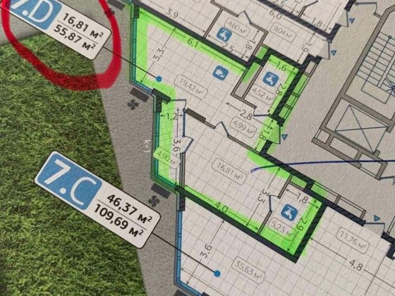 Продам однокімнатну квартиру ЖК Зарічний