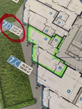 Продам однокімнатну квартиру ЖК Зарічний - фото 1