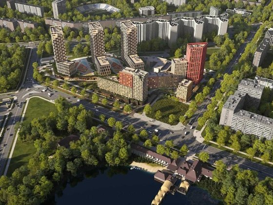 1-кімнатна 46 м² з великою кухнею та гардеробом — ЖК Brother Київ